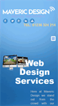 Mobile Screenshot of mavericdesign.com